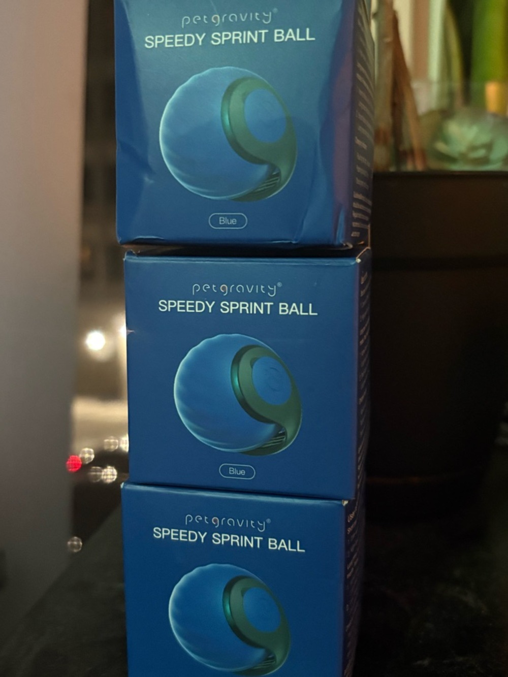 Speedy Sprint Pet Cat Ball 3xs - Blue